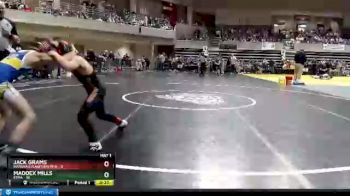 65 lbs Quarterfinals (8 Team) - Maddex Mills, STMA vs Jack Grams, Marshall/Lakeview/RTR