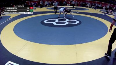 G-115 lbs Quarterfinal - Lyndyn Gibbs, G-WCH Washington vs Kandice Spry, G-Tri-Valley