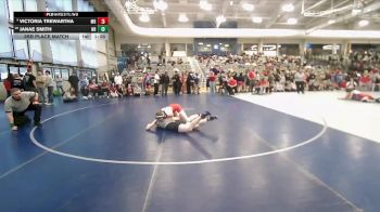 120 lbs 3rd Place Match - Janae Smith, Northridge vs Victoria Trewartha, Mountain Ridge