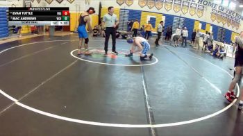 165 lbs Semifinal - Evan Tuttle, Palm Beach Gardens vs Mac Andrews, Wellington Community Hs
