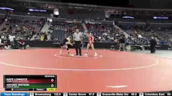 145 lbs Semifinal - Hayden Watson, Center Grove vs Nate Lommock, Terre Haute South Vigo