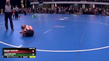 75 lbs Quarterfinal - Sawyer Ryks, Legends Of Gold vs Ralen Albaugh, DC Elite