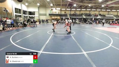 285 lbs Consi Of 16 #2 - Kobe Butters, Skowhegan vs Nick Sheldrick, Middlebury