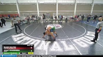 225 lbs 1st Place Match - Emmit Rivadeneira, INWTC vs Blake Nguyen, Fighting Squirrels WC