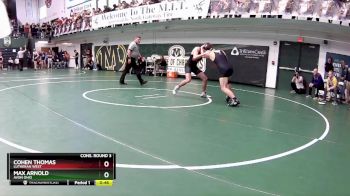 150 lbs Cons. Round 3 - Max Arnold, Avon Ohio vs Cohen Thomas, Lutheran West