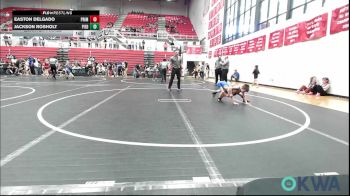 49 lbs Quarterfinal - Easton Delgado, Prime Wrestling vs Jackson Rosholt, Piedmont