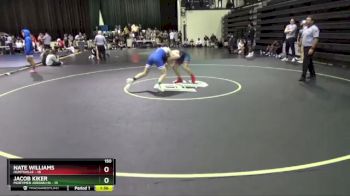 150 lbs Round 2 (10 Team) - Nate Williams, Huntsville vs Jacob Kiker, Mortimer Jordan HS