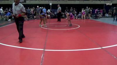 115 lbs Semifinal - Callie Trail, Fulton vs Amelia Cobbs, Pittsburgh