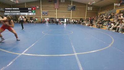 165 lbs Cons. Round 3 - Thomas Venezia, Westcliff-UN vs Shane Glesinger, U Of A Wrestling Club