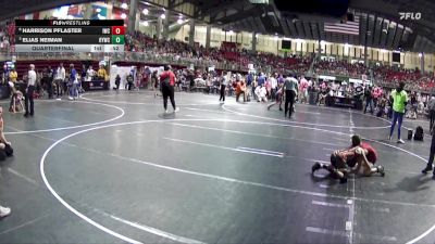 85 lbs Quarterfinal - Elias Neiman, Ogallala Youth Wrestling Club vs Harrison Pflaster, Impact Wrestling Club