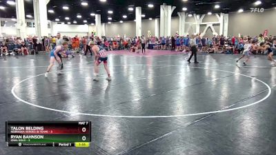 120 lbs Round 5 (8 Team) - Ryan Bahnson, Iowa Gold vs Talon Belding, Nebraska Heroes (B Team)