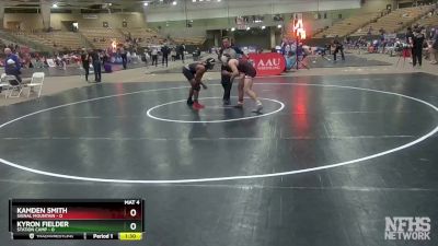 165 lbs 2nd Wrestleback (8 Team) - Kyron Fielder, Station Camp vs Kamden Smith, Signal Mountain