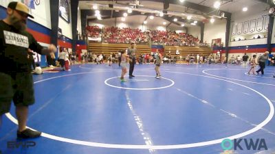 95-105 lbs Rr Rnd 4 - Harper Tecumseh-Sands, Mojo Grappling Academy vs Chevy LamHo, Wagoner Takedown Club