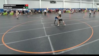 138 lbs Champ. Round 2 - Jacob Kash, Unattached vs Addison Hensley, Empyre