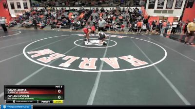 220 lbs Cons. Round 1 - David Avitia, Aurora (A. CHRISTIAN) vs Dylan Hogan, Machesney Park (HARLEM)