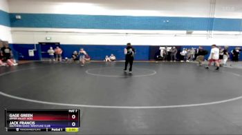 86 lbs Round 3 - Gage Green, Upper Valley Aces vs Jack Francis, Southern Idaho Wrestling Club