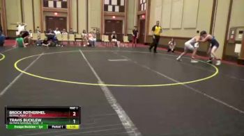 120 lbs Quarterfinals (8 Team) - Brock Rothermel, Revival Aqua vs Travis Bucklew, Olympia National Team