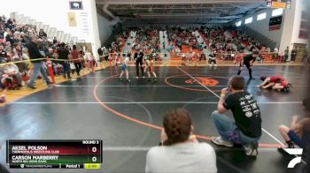 56-59 lbs Round 3 - Aksel Polson, Thermopolis Wrestling Club vs Carson Marberry, North Big Horn Rams