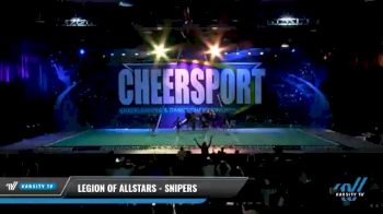 Legion of Allstars - Snipers [2021 L2 Youth - D2 - Small - A Day 2] 2021 CHEERSPORT National Cheerleading Championship