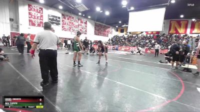 175 lbs Champ. Round 1 - Rex Topete, South Hills vs Angel Orozco, Western