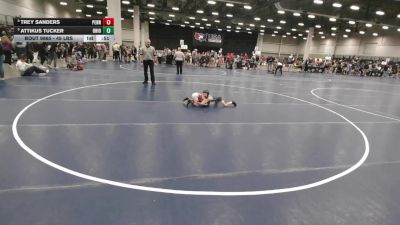 45 lbs Semis - Trey Sanders, Pennsylvania vs Attikus Tucker, Ohio