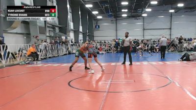130 lbs Round 4 - 1:30pm Friday - Kiah Locust, Backyard Brawlers vs Tyrone Evans, Gotcha