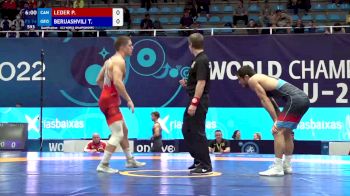 74 kg Qualif. - Patrik Leder, Canada vs Temuri Beruashvili, Georgia
