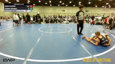 80 lbs Rr Rnd 4 - Gage Cooper, Texas Top Team 9u vs Joseph Kidwell, Tulsa Elite 9U