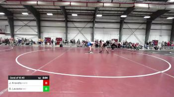 285 lbs Consi Of 16 #2 - Joshua Kravets, Massachusetts vs Brandon Lavasta, New England College