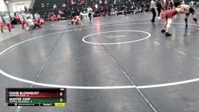 165 lbs Finals (2 Team) - Chase Bloomquist, Northern State vs Hunter Jump, Central Oklahoma