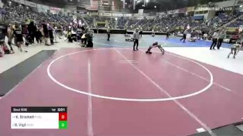 52 lbs Round Of 16 - Konn Brackett, Purebred Elite vs Brandon Vigil, Pueblo