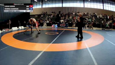 86kg 3rd Place Match - Lukas Geske, London-Western Wrestling Club vs Humraj Sandhar, Guru Gobind Singh Wrestling Club