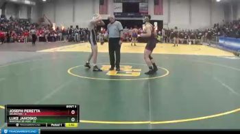 160 lbs Round 3 (3 Team) - Luke Janosko, Wantagh Sr High vs Joseph Peretta, Arlington