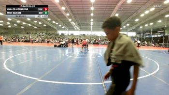 127 lbs Rr Rnd 2 - Khaleb Afanador, Steel Valley Renegades vs Jack Gilson, North Carolina National Team Blue