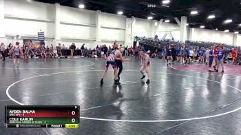 126 lbs Round 2 (8 Team) - Ayden Balma, Spec Ops vs Cole Karlin, Nebraska Heroes (B Team)