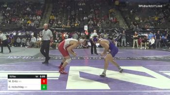 157 lbs Consolation - Matthew Ortiz, Indiana vs Derek Holschlag, Northern Iowa