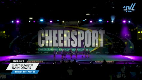 Knoxville Twisters - Rain Drops [2024 L1.1 Tiny - PREP - D2 Day 1] 2024 CHEERSPORT National All Star Cheerleading Championship