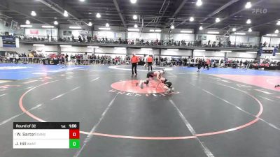 101 lbs Round Of 32 - Wyatt Sartori, Dansville-wayland Cohocton vs Jordan Hill, Wantagh