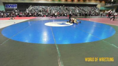 110 lbs Semifinal - Nico Murillo, Roy Wrestling Club vs Tyrone Evans III, Orchard South WC