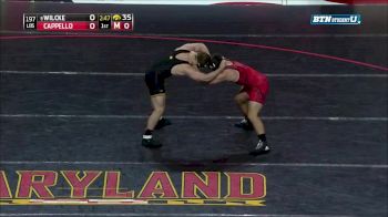 197 m, Cash Wilcke, Iowa vs Niko Cappello, Maryland