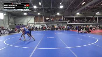 165 lbs Cons. Round 3 - Addan Schmidt, Luther vs Ayden McRoberts, Coe