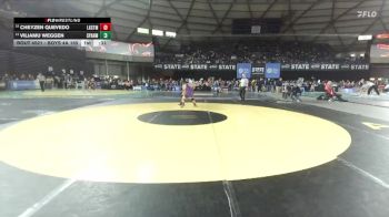 Boys 4A 165 lbs Cons. Round 2 - Cheyzen Quevedo, Lake Stevens vs Viliamu Weggen, Spanaway Lake