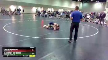 132 lbs Round 4 (16 Team) - Cameron Sommers, Franklin Black vs Jason Kennedy, Rosewood