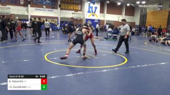 126 lbs Consolation - Andre Cabanilla, Mt. Carmel vs Dylan Gundersen, Centennial Corona