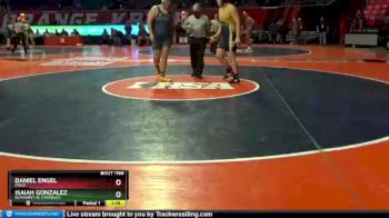 1 lbs Quarterfinal - Daniel Engel, Polo vs Isaiah Gonzalez, Elmhurst (IC Catholic)