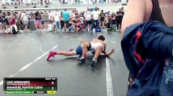 130 lbs Quarterfinal - Emmanuel Dunton Cuevas, Legend Athletics vs Liam Hernandez, Colosseum Wrestling