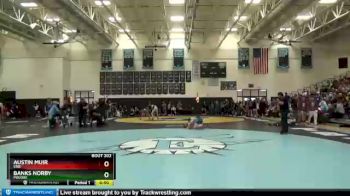132 lbs Cons. Round 2 - Austin Muir, Erie vs Banks Norby, Poudre