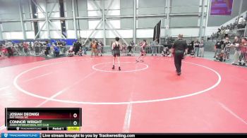 96 lbs Quarterfinal - Josiah Deonigi, Mat Demon WC vs Connor Wright, Askeo International Mat Club