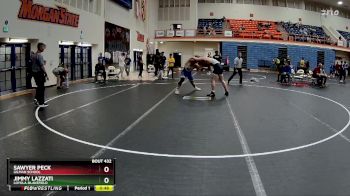 165 lbs 7th Place Match - Jimmy Lazzati, Loyola-Blakefield vs Sawyer Peck, Gilman School