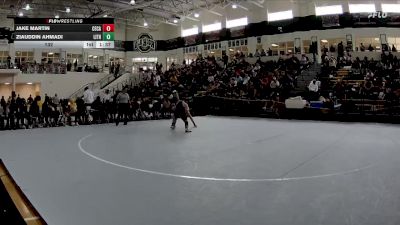 132 lbs Round 1 (16 Team) - Jake Martin, Central (Carroll) vs Ziauddin Ahmadi, Lithonia